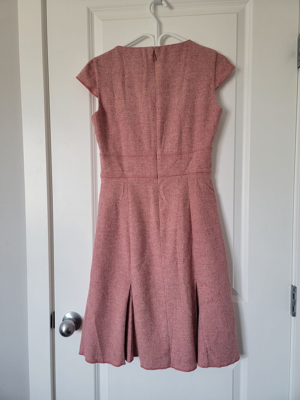 Club Monaco Dusty Rose‎ Cap-Sleeve Midi Dress - Picture 3 of 3